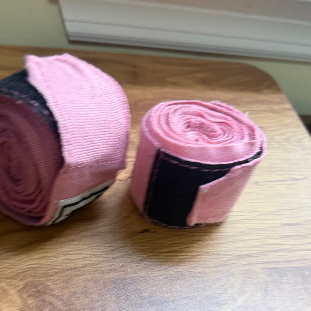 TITLE Boxing Pink Hand Wraps - Picture 5 of 6